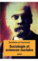 Sociologie et sciences sociales