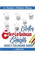 Color Christmas Emojis