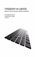 Typography for Lawyers: Essential Tools for Polished &amp; Persuasive Documents