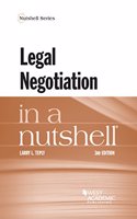 Legal Negotiation in a Nutshell