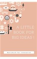A Little Book for Big Ideas !: A5 Notizbuch LINIERT GEWINNE - ERFOLGSJOURNAL - MONATE - TAGEBUCH - KALENDER - MOTIVATION - KLARHEIT - ZIELE - ERREICHEN - BERUFLICH - TERMIN