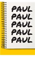 Name PAUL A beautiful personalized