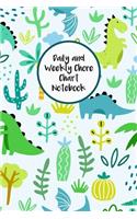 Daily and Weekly Chore Chart Notebook