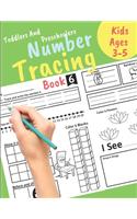 Number Tracing book for Toddlers and Preschoolers Kids Ages 3-5