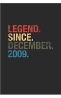 Legend Since December 2009