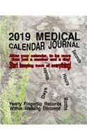 2019 Medical Calendar Journal