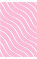 Minimalist Waves Design Journal: Carnation Pink