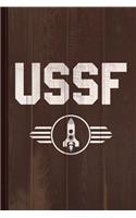 United States Space Force Ussf Journal Notebook: Blank Lined Ruled for Writing 6x9 110 Pages