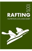 Rafting Sports Nutrition Journal: Daily Rafting Nutrition Log and Diary for Rafter and Instructor - Notebook