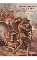 Recipients of the Distinguished Conduct Medal 1914-1920
