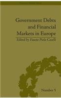 Government Debts and Financial Markets in Europe