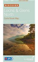 Lochs and Glens North - Sustrans Cycle Route Map: Sustrans Official Cycle Route Map and Information Covering the 217 Miles of National Cycle Network from Glasgow to Inverness