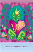 Groovy Love 2017-2018 Day Planner