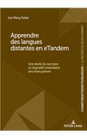 Apprendre Des Langues Distantes En Etandem
