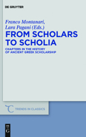 From Scholars to Scholia