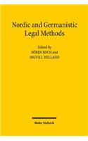 Nordic and Germanic Legal Methods