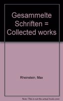 Gesammelte Schriften
