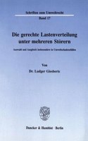 Die Gerechte Lastenverteilung Unter Mehreren Storern
