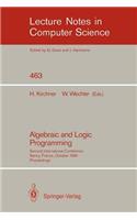 Algebraic and Logic Programming
