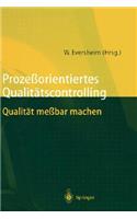 Prozeßorientiertes Qualitätscontrolling