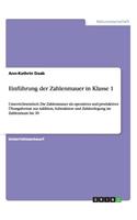 Einführung der Zahlenmauer in Klasse 1