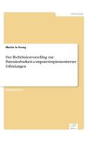 Der Richtlinienvorschlag zur Patentierbarkeit computerimplementierter Erfindungen: (German)