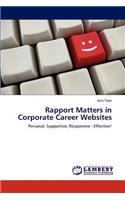 Rapport Matters in Corporate Career Websites