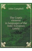 The Coptic Element in Languages of the Indo-European Family