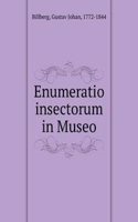 ENUMERATIO INSECTORUM IN MUSEO