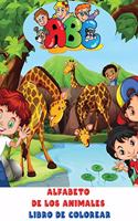 Alfabeto de los Animales Libro de Colorear