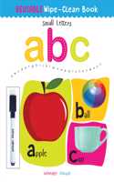 Reusable Wipe And Clean Book - Small Letters : Write And Practice Small Letters