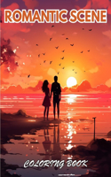 Romantic Scene Coloring Book