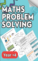 Maths Book For +4 year olds: Maths problem solving year +4, Activity Book for kids, addition, subtraction, multiplication, problem Solving