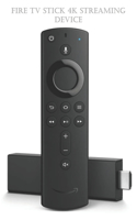 Fire TV Stick 4K streaming device: with Alexa Voice Remote (includes TV controls) Dolby Vision