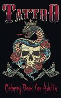 Tattoo Coloring Book For Adults