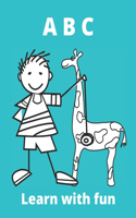 Coloring Fun with Letters A to Z, Shapes, and Animals! (Kids coloring activity books) Paperback
