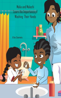 Malia and Malachi Learn the Importance of Washing Their Hands