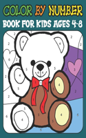 Color By Number book For Kids Ages 4-8