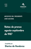 Notas de prensa agosto-septiembre 1987