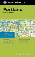 Rand McNally Folded Map: Portland Regional Map