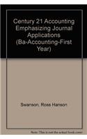 Century 21 Accounting Emphasizing Journal Applications