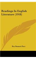 Readings In English Literature (1918)