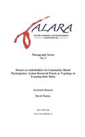 ALARA Monograph 3 Donors as stakeholders in Community-Based Participatory Action Research