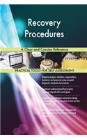 Recovery Procedures A Clear and Concise Reference