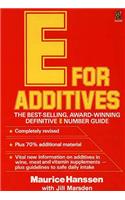 E for Additives