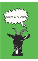 Goats & Quotes