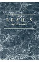 Leah's Notebook