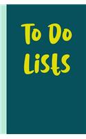 To Do Lists