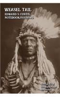Weasel Tail - Edward S Curtis - Notebook-Journal: Journal Ruled - 300 Blank Pages - 6x9 Inches