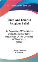 Truth And Error In Religious Belief